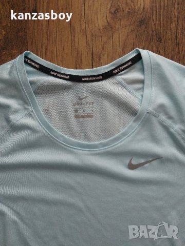 Nike Dry Miler Blue - страхотна дамска тениска, снимка 7 - Тениски - 32997326