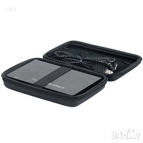 Orico калъф за външни дискове Portable Storage Bag - 2.5" Black - PHB-25-BK, снимка 1