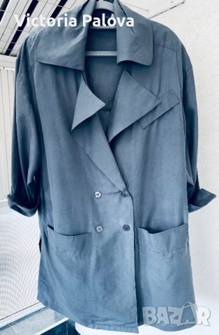 Скъпа туника/сако/шлифер APART FASHION коприна, снимка 9 - Туники - 40219929