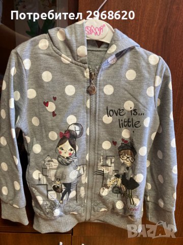 Детски суитчър 5-6 години 116 см, снимка 1