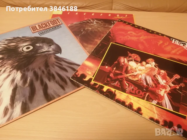 3xBlackfoot LP-Highway Song Live,Marauder,Strikes , снимка 1