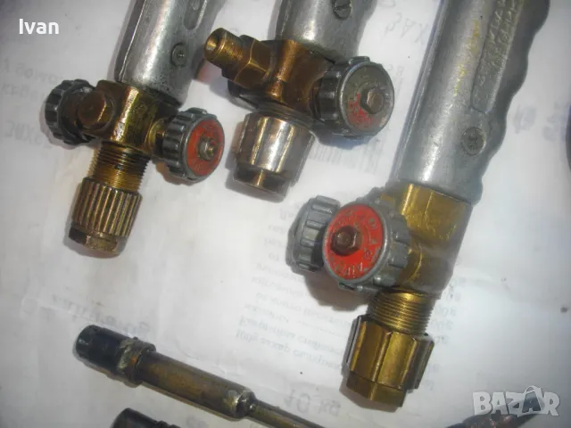 ЗЗМ КРАКРА ПЕРНИК БЪЛГАРСКИ ОКСИЖЕН БРЕНЕР ДРЪЖКА РАМЕНА ДЮЗИ ГОРЕЛКА ГАЗОКИСЛОРОДНО РЯЗАНЕ ЗАВАРЯНЕ, снимка 8 - Други инструменти - 48286185