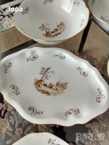 Порцеланов Сервиз за Хранене от 25 части - BOHEMIA порцелан, снимка 12 - Сервизи - 52305806