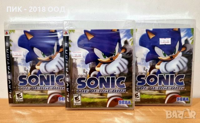 Чисто нова игра Sonic The Hedgehod за PS3, снимка 1 - Игри за PlayStation - 38105776