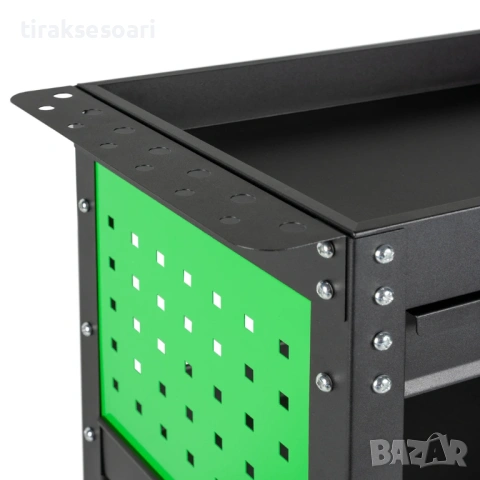 Професионална количка за инстументи с три рафта и чекмедже HAWEK PRO, снимка 5 - Други инструменти - 53102030