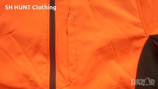 HUNTERS SIGNAL Softshell Jacket размер XL за лов софтшел сигнално яке - 1945, снимка 5 - Екипировка - 53194080