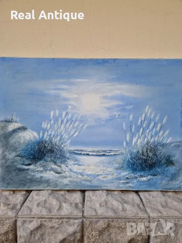 Кирил Жостов- Превъзходна голяма картина масло върху платно , снимка 3 - Картини - 48777653