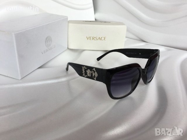 Versace 2018 дамски слънчеви очила С ЛОГО UV 400, снимка 7 - Слънчеви и диоптрични очила - 28255393