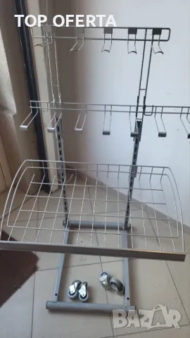 Стелаж метален с 1 кошница разглобяем