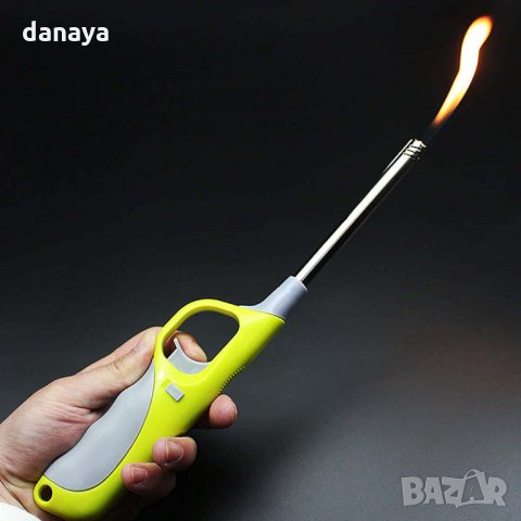 2179 Дълга запалка за газов котлон и барбекю, 28 см, снимка 2 - Аксесоари за кухня - 33034182