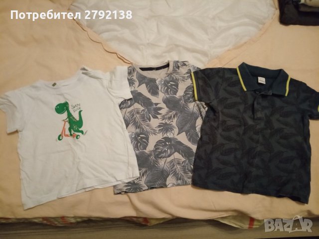 Бебешки тениски ръст 92, снимка 3 - Бебешки блузки - 40114621