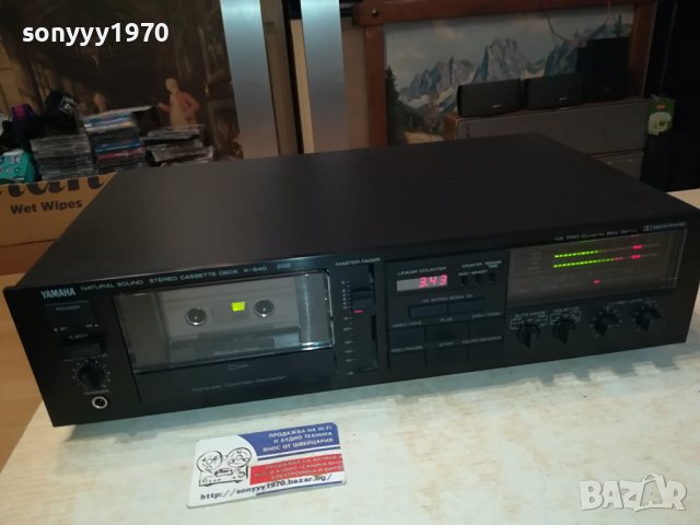 YAMAHA DECK-MADE IN JAPAN-SWISS 2012230836, снимка 6 - Декове - 43483663