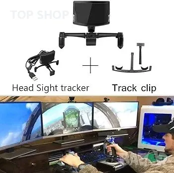 Проследяване на зрението на главата за TrackNP 5 6DOF Система за проследяване на главата Gaming