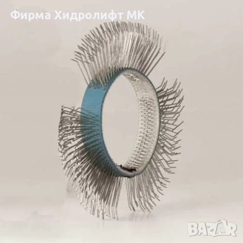 RODCRAFT Синя четка specail fine 11мм за отстраняване на боя и корозия MBX-BU.030