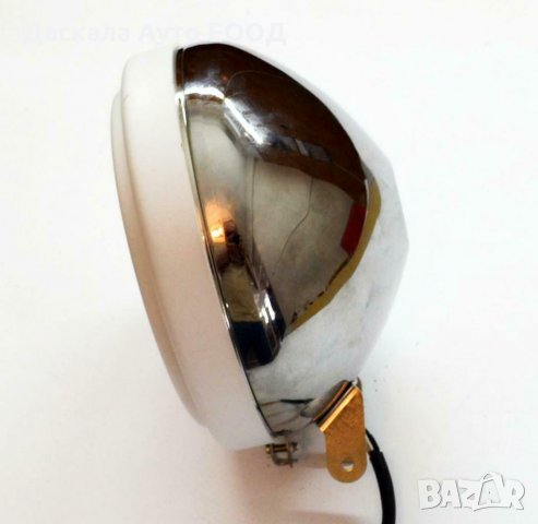 1 бр. хромирани СПОТ халогени 22,5см с ангелски очи за ролбар 24V, 70W , снимка 4 - Аксесоари и консумативи - 35528324