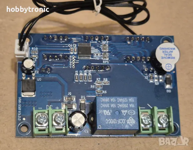 Цифров терморегулатор 12V W1401 -9⁰..+99⁰, снимка 3 - Друга електроника - 49964292