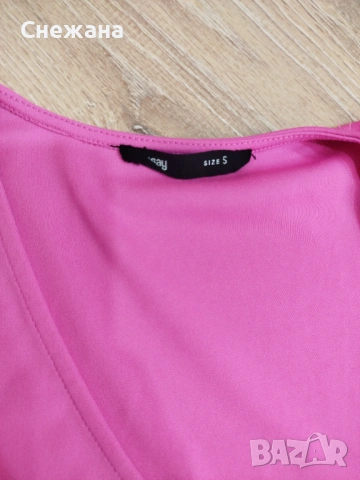 Дамска рокля циклама , снимка 2 - Рокли - 53585449