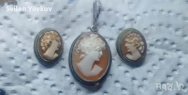 Продавам  сребърно кулие , снимка 3 - Колиета, медальони, синджири - 49945221