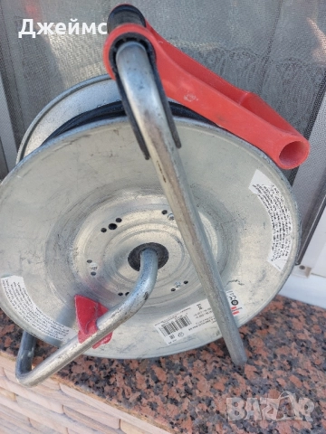 Удължител Немски / разклонител / Макара 40 метра с 3 гнезда , снимка 13 - Други инструменти - 52532490