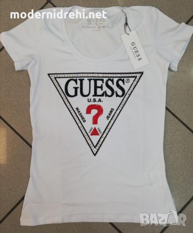 Дамска тениска Guess код 20, снимка 1 - Тениски - 32492741