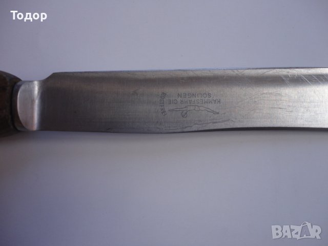 Страхотен нож Hamesfahr Solingen, снимка 6 - Ножове - 43029386