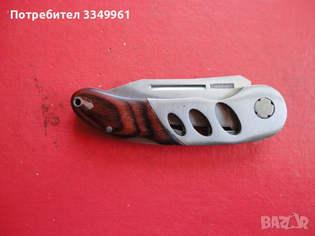 Немски полуавтоматичен нож Monogham, снимка 8 - Ножове - 51294198