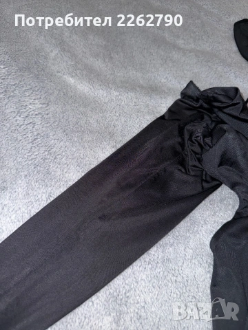 Миди черна рокля Oh Polly Valeda UK 10/ S, снимка 2 - Рокли - 53047302