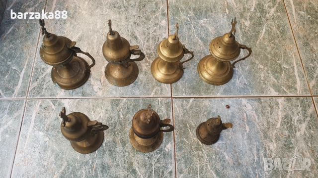 Месингово кандило Кандила 7 броя