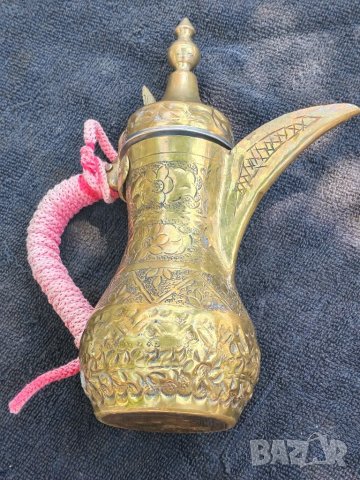 Ориенталска каничка за кафе с поднос. , снимка 9 - Антикварни и старинни предмети - 50656223