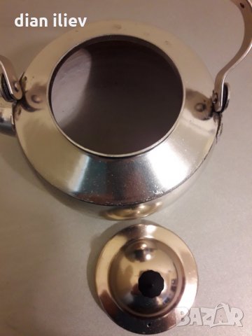 Стар чайник , снимка 4 - Антикварни и старинни предмети - 26707460