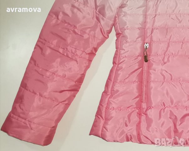 Яке Black Tuna, бял, розов цвят, омбре – 14 години, снимка 14 - Детски якета и елеци - 34633424
