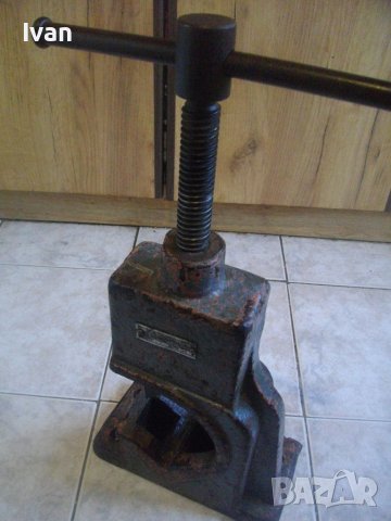 19 кг/4 Цола-Българско Заводско Тръбно Менгеме-Масивно-Професионално/Индустриално/Промишлено-1969 г., снимка 15 - Менгемета - 40143274