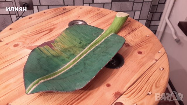 Дървена изработка имитация на листо има леки  забележки , снимка 7 - Декорация за дома - 37371557