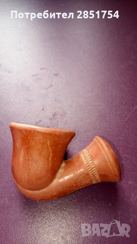 Старинна османска луличка с печат, снимка 2 - Антикварни и старинни предмети - 32876778