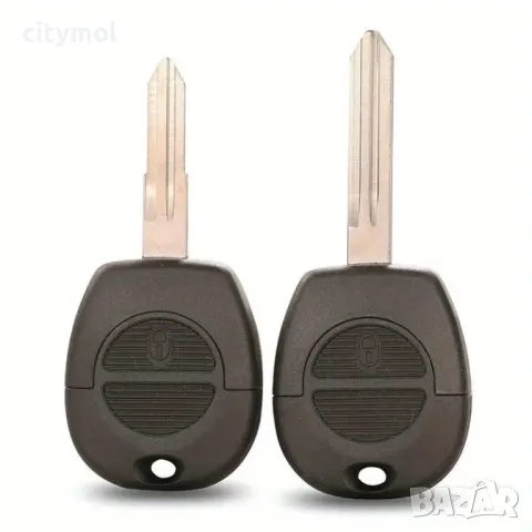 Kутийка за ключ с 2 бутона и острие за Nissan Almera, Maxima, Micra, Primera, Serena, Terran, снимка 3 - Аксесоари и консумативи - 50405891