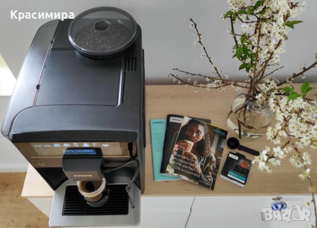 Кафемашина/кафеавтомат Siemens EQ.6 plus s100, снимка 6 - Кафемашини - 52928804