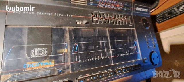 Винтидж комбайн, снимка 3 - Ресийвъри, усилватели, смесителни пултове - 40246890