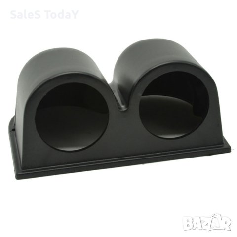 Стойка за  измервателни уреди, оборотомер, двойна, черна