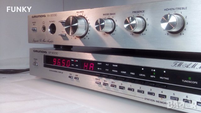 Grundig SV 2000 & Grundig ST 6000, снимка 9 - Ресийвъри, усилватели, смесителни пултове - 35030836