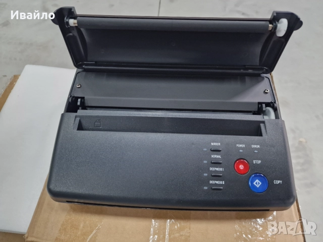 Принтер за шаблони за татуировки - за ремонт или части, снимка 2 - Друга електроника - 51976231