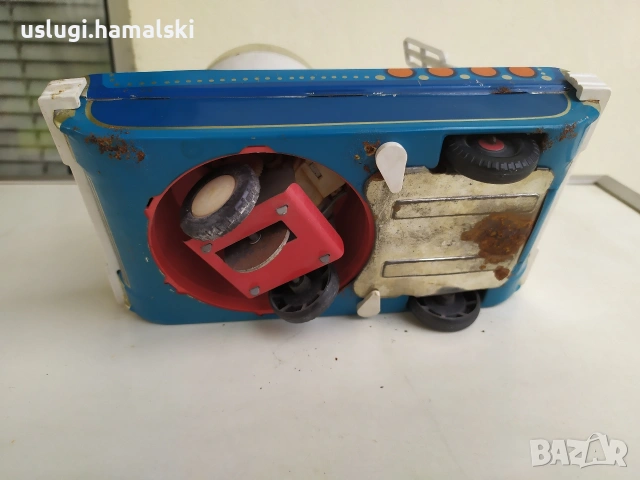 Стара ламаринена играчка, снимка 4 - Колекции - 53453641