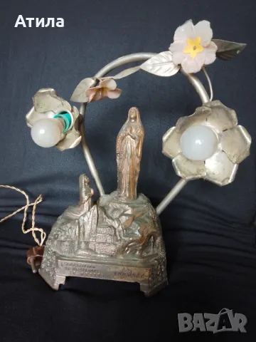 нощна лампа 24/31 см бронз