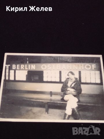 Стара винтидж фотография Берлинската гара за КОЛЕКЦИЯ ДЕКОРАЦИЯ 41593, снимка 1 - Колекции - 43098412