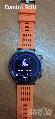 Водоустойчив Мъжки Смарт Часовник с Фенерче, 600mAh Голяма Батерия4.32см Голям HD Дисплей, снимка 6 - Смарт часовници - 49358974