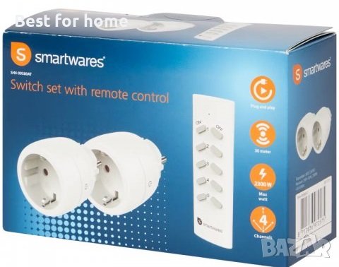 Комплект от 2 контакта с дистанционно Smartwear, снимка 2 - Други - 43622615