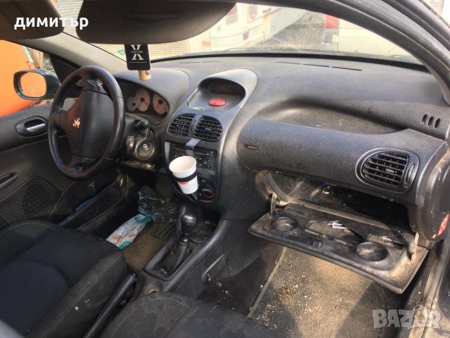 peugeot 206 sw 1.6 hdi 16v на части пежо 206 , снимка 7 - Автомобили и джипове - 28426647