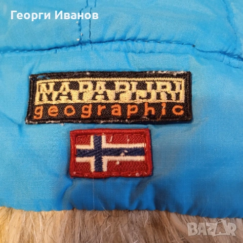 КАТО НОВА NAPAPIJRI 100% ОРИГИНАЛНА детска ушанка зимна шапка Напапири, снимка 6 - Шапки, шалове и ръкавици - 53064419