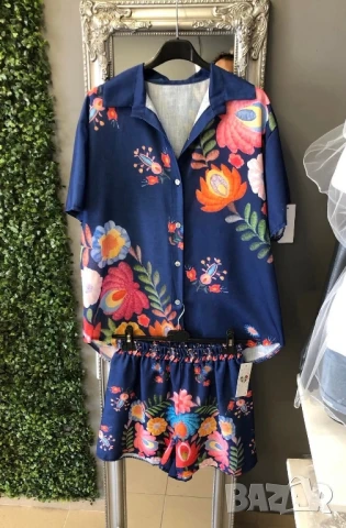 дамски пъстроцветен комплект , снимка 3 - Комплекти - 50874625