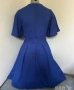 Дамска синя рокля, снимка 4