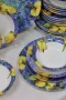 Сервиз за храна от 24 части "Лимони" , снимка 5